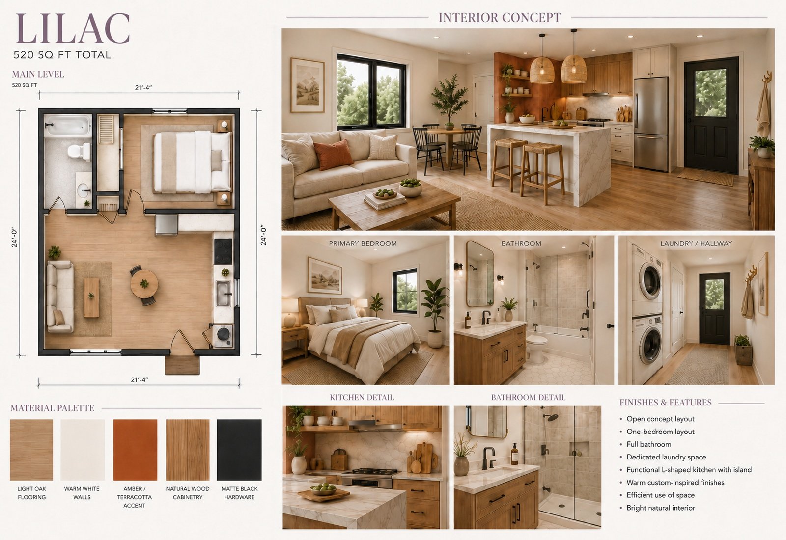 Lilac interior project image